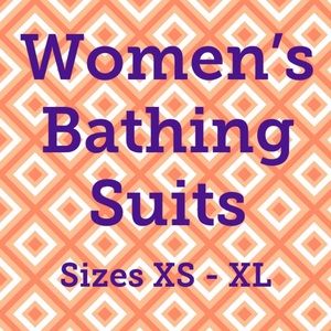 Women’s Bathing Suits (sizes XS-XL)